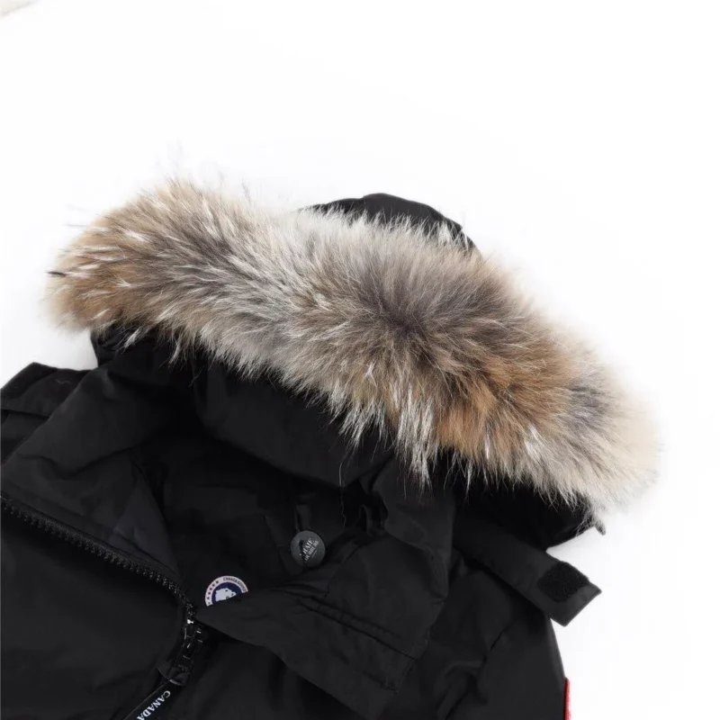 Replica Canada Goose Mystique 3035LB Black Parka Reps - RepLuxe