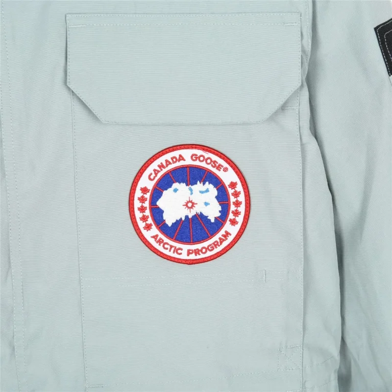 Replica Canada Goose Expedition Parka Light Blue Unisex Reps - RepLuxe