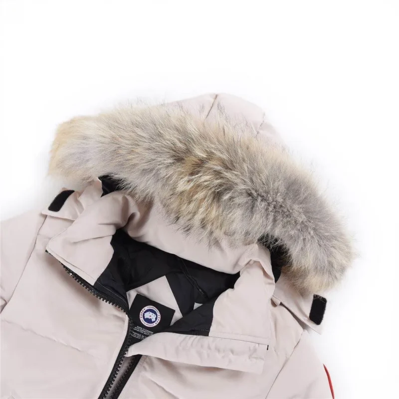 Replica Canada Goose Mystique 3035LB Parka Light Grey Reps - RepLuxe