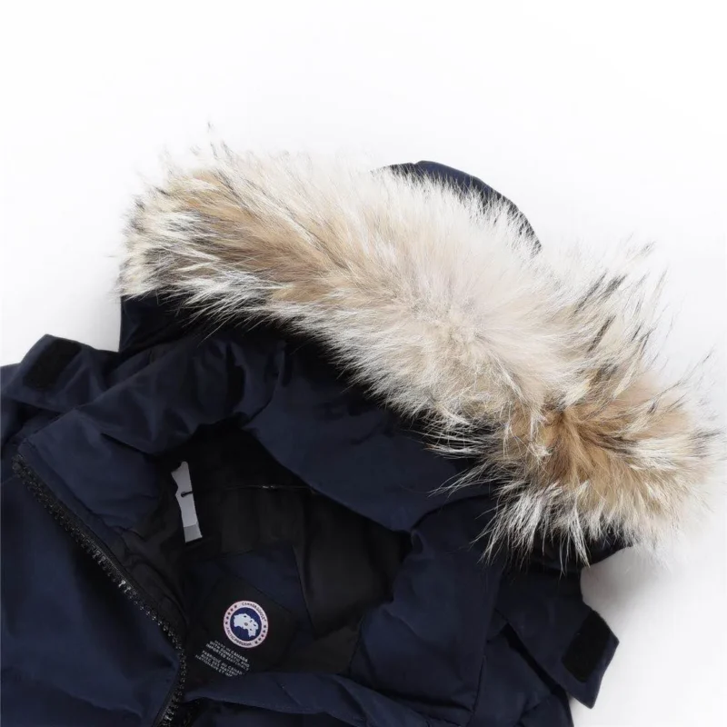 Replica Canada Goose Mystique 3035LB Parka Navy Blue Reps - RepLuxe