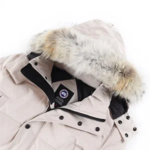 Replica Canada Goose Wyndham 388M Parka Beige Classic Reps - RepLuxe