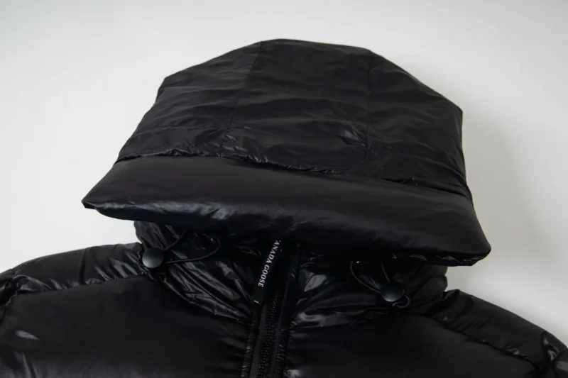 Replica Canada Goose Crofton G122 Black Hooded Jacket Reps - RepLuxe