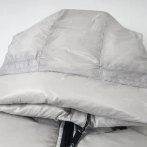 Replica Canada Goose Crofton G122 Light Grey Hooded Jacket Reps - RepLuxe