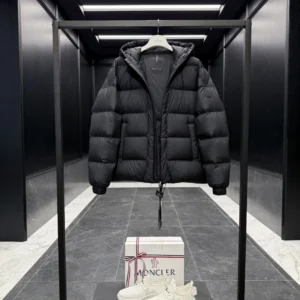Replica Moncler Matt Black 558 Down Jacket Black Reps - RepLuxe