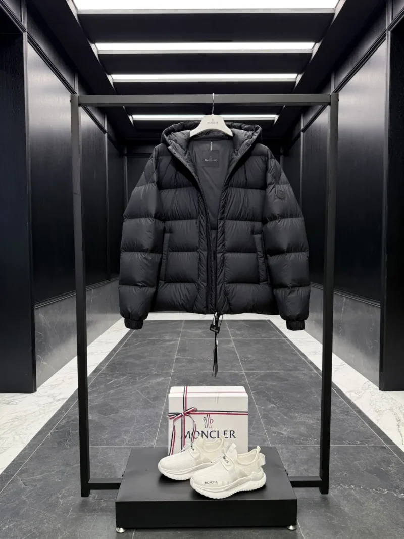 Replica Moncler Matt Black 558 Down Jacket Black Reps - RepLuxe