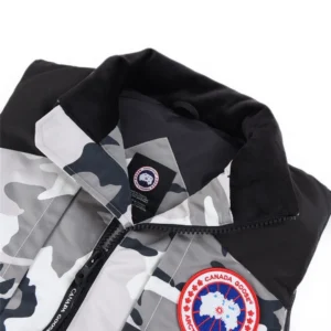 Replica Canada Goose Duncan 4157M Camo Vest White Reps - RepLuxe