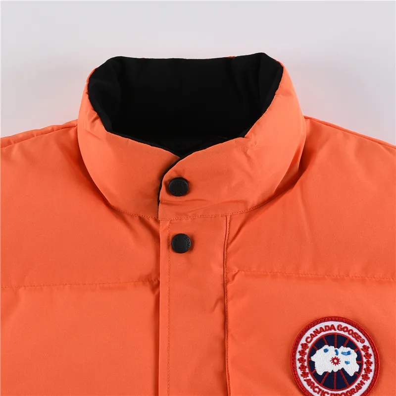 Replica Canada Goose Freestyle Crew 4154M Orange Vest Reps - RepLuxe