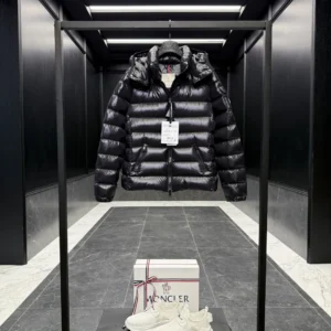 Replica Moncler Bady Womens Down Jacket Black Quilted Reps - RepLuxe