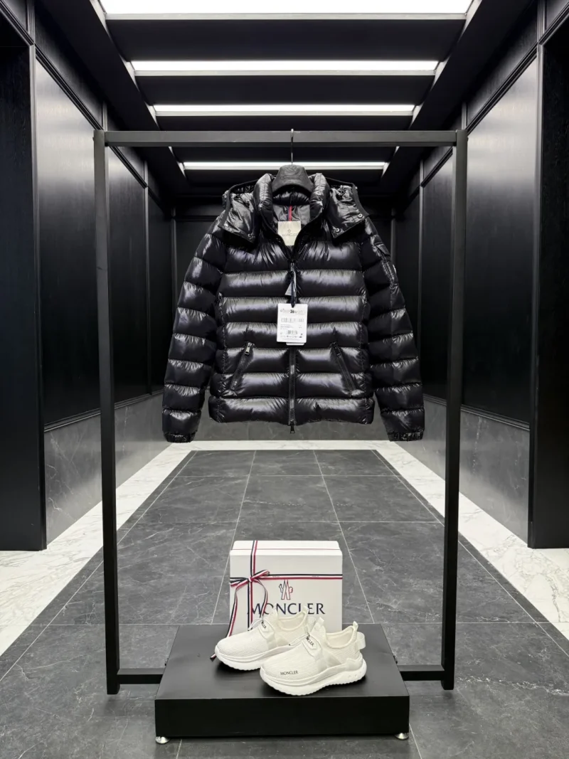 Replica Moncler Bady Womens Down Jacket Black Quilted Reps - RepLuxe