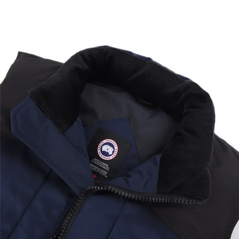Replica Canada Goose Duncan 4157M Vest Navy Blue Reps - RepLuxe