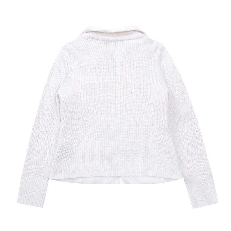 Replica Moncler M30 Knit Down Jacket White Reps - RepLuxe