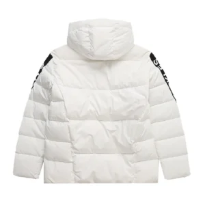 Replica Moose Knuckles Classic Pilot Down Jacket White Reps - RepLuxe