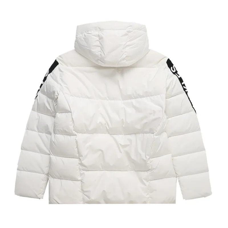 Replica Moose Knuckles Classic Pilot Down Jacket White Reps - RepLuxe