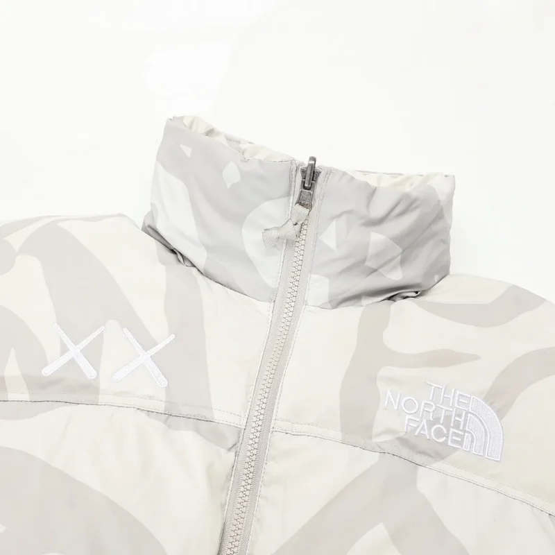 Replica The North Face Kaws 1996 Nuptse Jacket White Reps - RepLuxe