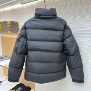 Replica Moncler Maya Down Jacket Black Hooded Reps - RepLuxe