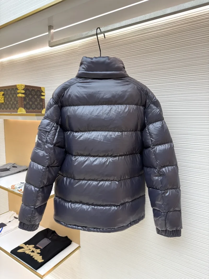 Replica Moncler Maya Down Jacket Navy Hooded Reps - RepLuxe