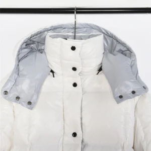 Replica Moncler Parana Down Jacket White Short Reps - RepLuxe