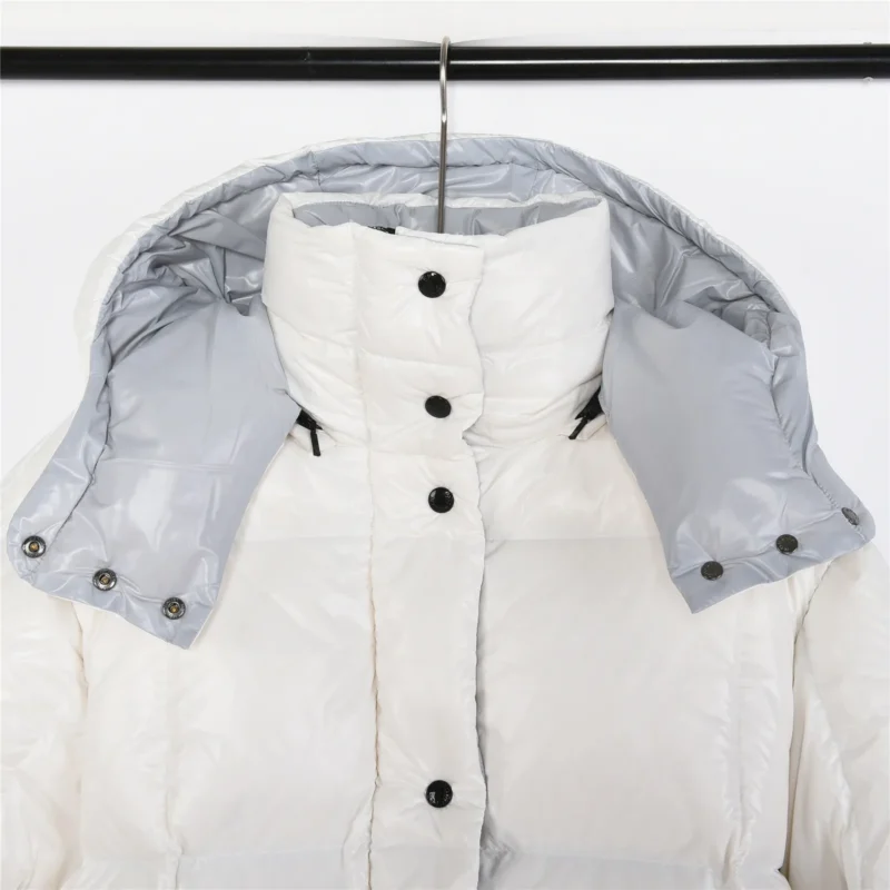 Replica Moncler Parana Down Jacket White Short Reps - RepLuxe