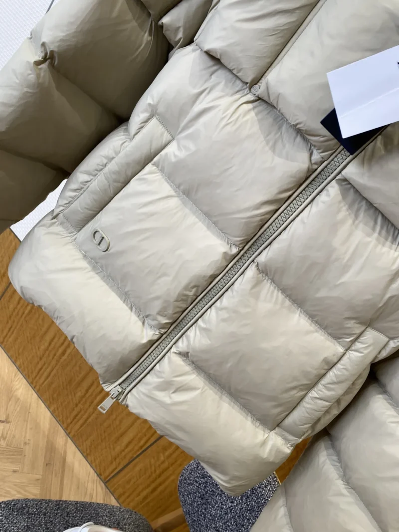 Replica Dior Down Jacket Beige Quilted Reps - RepLuxe