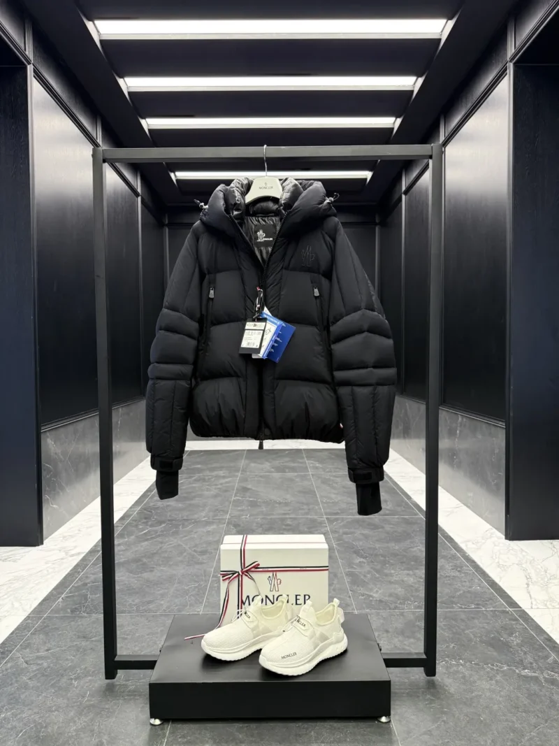 Replica Moncler Grenoble Cherferie Black Jacket Reps - RepLuxe