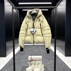 Replica Moncler Grenoble Cherferie Down Jacket Ivory Casual Reps - RepLuxe