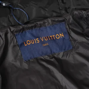 Replica Louis Vuitton Down Jacket Black Monogram Reps - RepLuxe