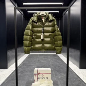 Replica Moncler Maya Jacket Olive Green Quilted Reps - RepLuxe