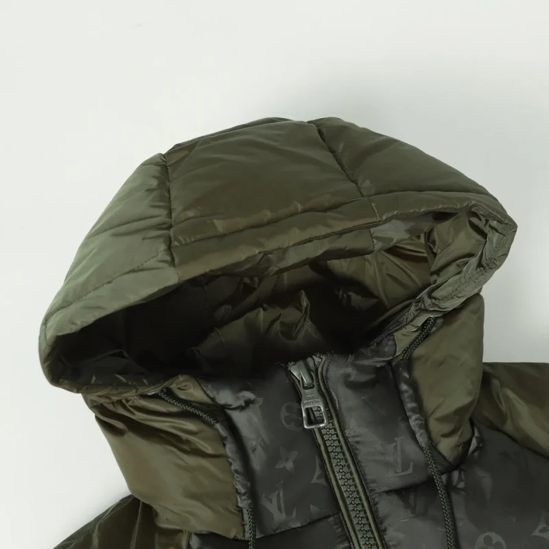 Replica Louis Vuitton Down Jacket Olive Monogram Reps - RepLuxe