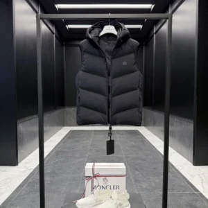 Replica Moncler Guersac Quilted Vest Black Men Reps - RepLuxe