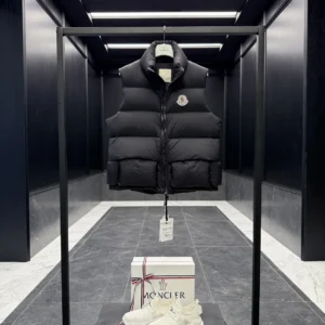 Replica Moncler Christopher Raxxy Vest Black Quilted Reps - RepLuxe