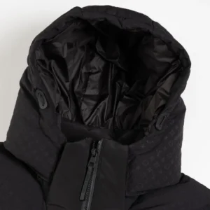 Replica LOUIS VUITTON Down Jacket Black Oversize Reps - RepLuxe