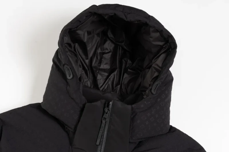 Replica LOUIS VUITTON Down Jacket Black Oversize Reps - RepLuxe