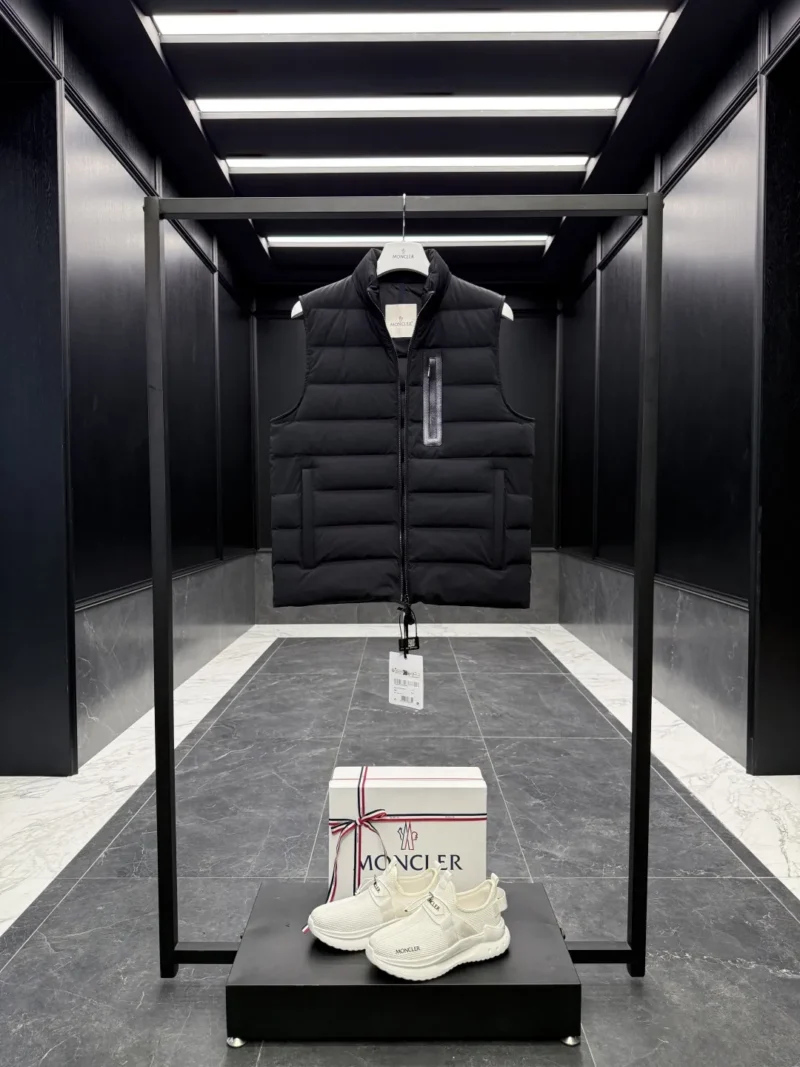 Replica Moncler Giaf Down Vest Black Matte Style Reps - RepLuxe