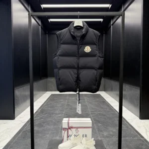 Replica Moncler Almaz Vest Black Puffer Style Reps - RepLuxe