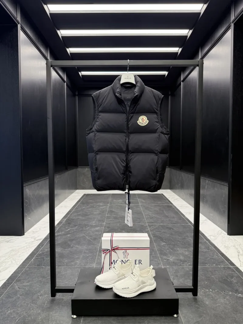 Replica Moncler Almaz Vest Black Puffer Style Reps - RepLuxe