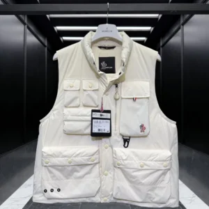 Replica Moncler Grenoble Tongass Vest Off White Reps - RepLuxe
