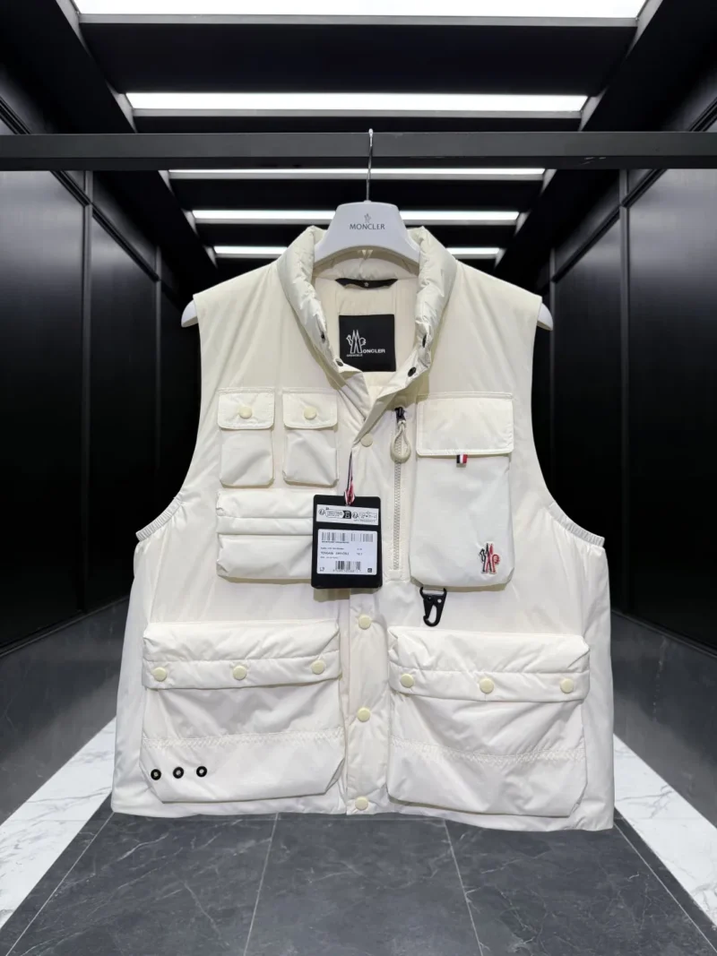 Replica Moncler Grenoble Tongass Vest Off White Reps - RepLuxe