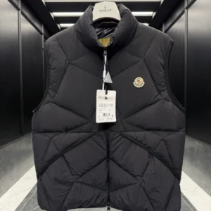 Replica Moncler Vendavel Vest Black Quilted Style Reps - RepLuxe