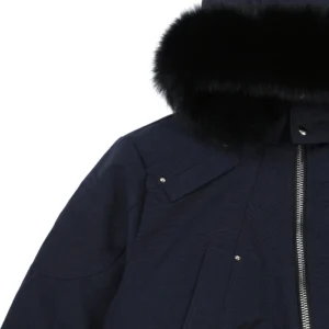 Replica Moose Knuckles Scissor 02 Navy Parka Reps - RepLuxe