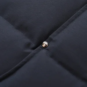 Replica Moose Knuckles Vest Grey Quilted Style Reps - RepLuxe