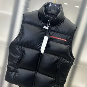 Replica Prada Re-Nylon Down Vest Black Regular Reps - RepLuxe