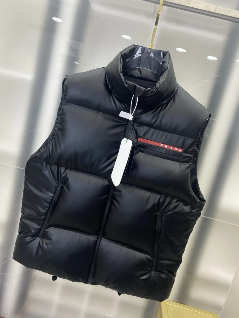 Replica Prada Re-Nylon Down Vest Black Regular Reps - RepLuxe