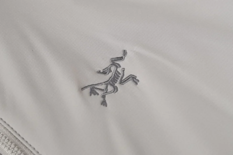 Replica Arcteryx Embroidered Vest Light Grey Sleeveless Reps - RepLuxe