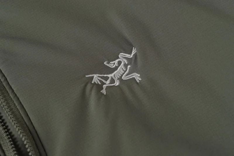 Replica Arcteryx Embroidery Vest Olive Green Style Reps - RepLuxe