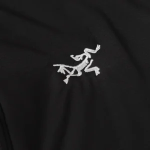 Replica Arcteryx Embroidered Vest Black Sleeveless Reps - RepLuxe