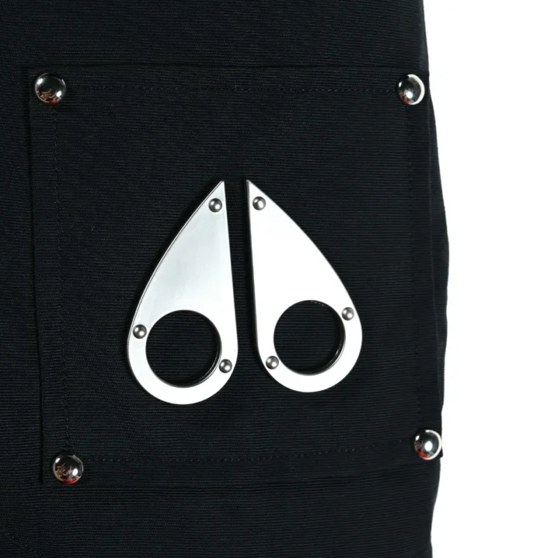 Replica Moose Knuckles Classic Bomber Jacket Black Reps - RepLuxe