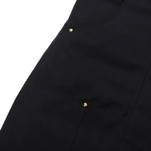 Replica Moose Knuckles Gold Scissor Down Jacket Black Reps - RepLuxe