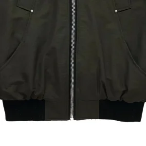 Replica Moose Knuckles Classic Bomber Jacket Olive Reps - RepLuxe
