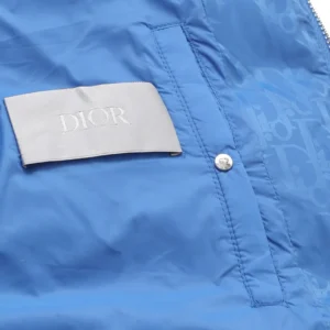 Replica Dior Limited Edition Classic Monogram Vest Blue Reps - RepLuxe