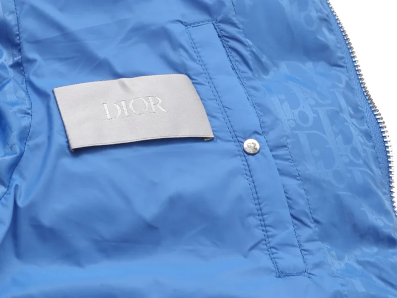 Replica Dior Limited Edition Classic Monogram Vest Blue Reps - RepLuxe